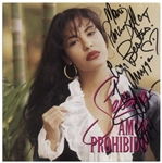 Selena Signed Amor Prohibido CD, the Last Album Released by Selena -- With Roger Epperson COA